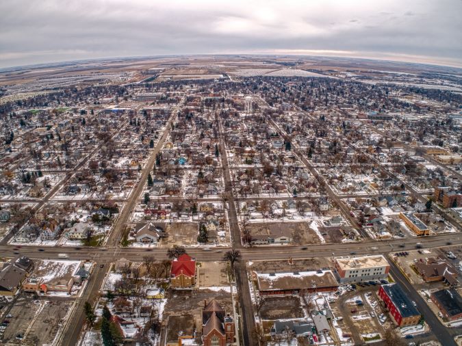 Aerial view of Aberdeen Aerial view of Aberdeen