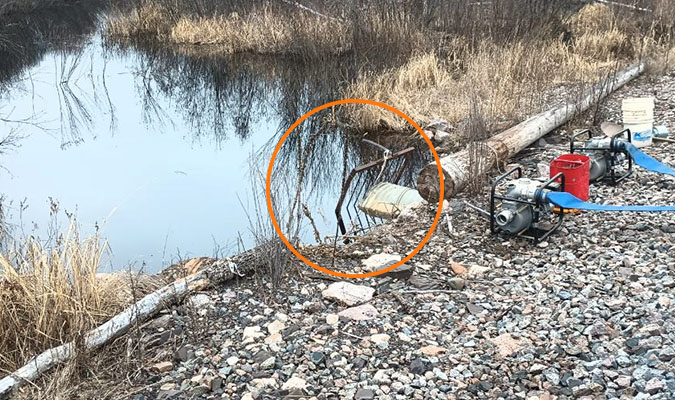Grates in front of a pipe can keep beavers at bay. Grates in front of a pipe can keep beavers at bay.