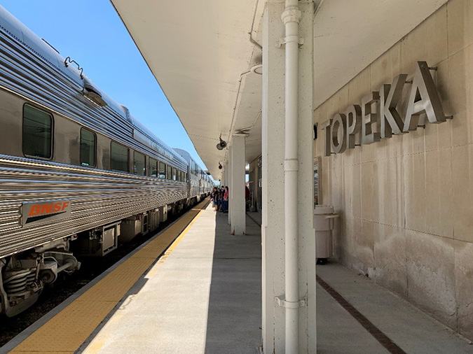 Topeka Amtrak Station. Topeka Amtrak Station.