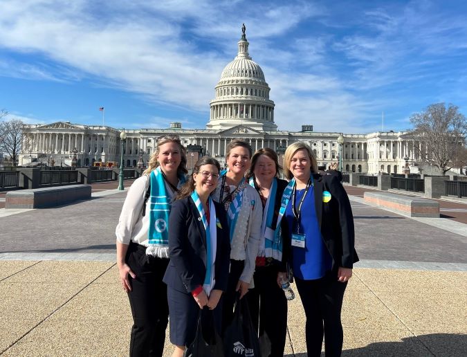 Butenas, right, in Washington D.C. for Habitat on the Hill Butenas, right, in Washington D.C. for Habitat on the Hill