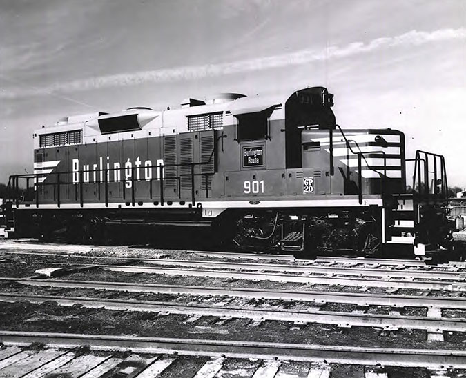 Road-switch diesel locomotive no. 901 built in 1961 Road-switch diesel locomotive no. 901 built in 1961