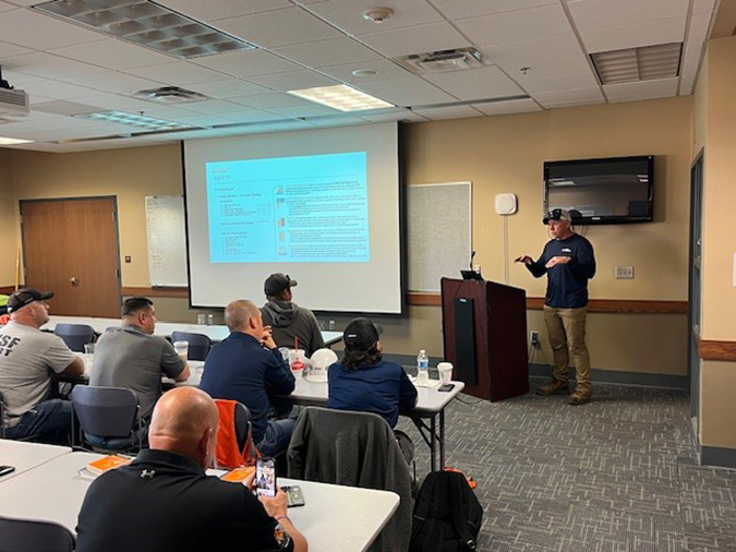 Training also includes classroom sessions. Training also includes classroom sessions.