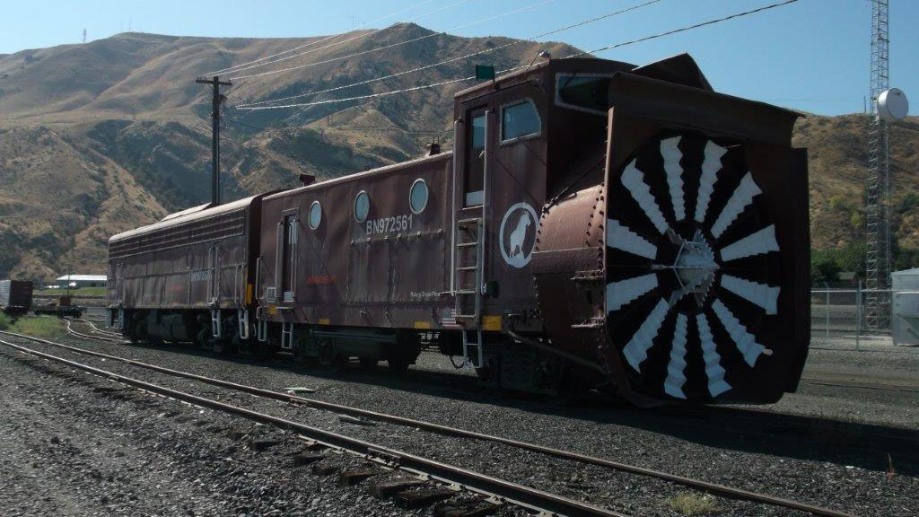 BNSF predecessor Great Northern Railway (GN) snowplow BNSF predecessor Great Northern Railway (GN) snowplow