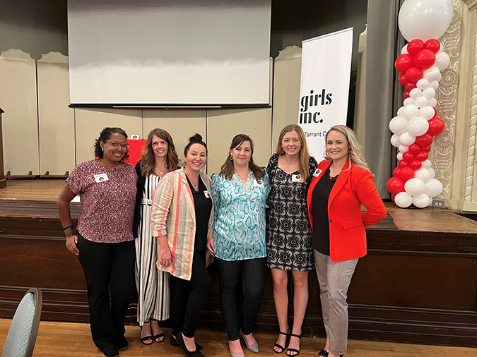 The Women’s Network at a Girls Inc. event. The Women’s Network at a Girls Inc. event.