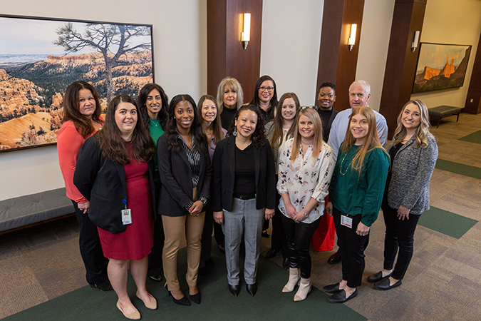 Women EnRoute attending the 2023 BNSF Diversity and Inclusion Summit. Women EnRoute attending the 2023 BNSF Diversity and Inclusion Summit.